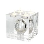 TEALIGHT HOLDER ARGENTA SET OF 4