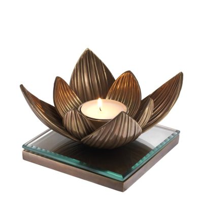Tealight Holder Lotus
