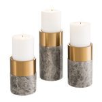 CANDLE HOLDER SIERRA SET OF 3