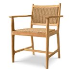 OUTDOOR DINING CHAIR PIVETTI WITH ARM