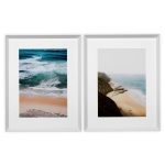 PRINT OCEAN VIEW BY THAO COURTIAL SET OF 2