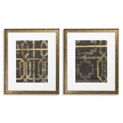 Картина „Trellis Pattern II“ от Ethan Harper (комплект от 2)